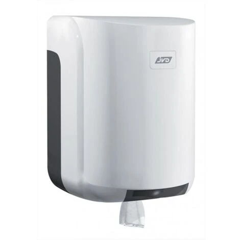 Grand Dévidoir Central Cleanline Maxi - Manuel - Sécurisé - Feuille - Blanc 3 Grand Dévidoir Central Cleanline Maxi - Manuel - Sécurisé - Feuille - Blanc