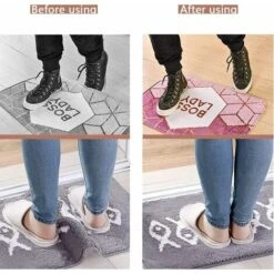 24 Pcs Anti Derapant Tapis, Sous Tapis Antiderapant, Anti Glisse Tapis, Anti-dérapant Tapis Auto-adhésif, Tapis Grippers Autocollant, Pour Cuisine/Salle De Bain/Bureau -Wenko || Grohe || HOMCOM Soldes 79856058 5