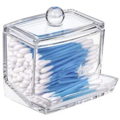Boîte De Coton-Tige, Boîte à Bâtonnets Coton-Tige Bud Cosmetics Maquillage Titulaire Boîte De Rangement Organisateur, Transparent 9 Boîte De Coton-Tige, Boîte à Bâtonnets Coton-Tige Bud Cosmetics Maquillage Titulaire Boîte De Rangement Organisateur, Transparent -Wenko || Grohe || HOMCOM Soldes 81554986 3
