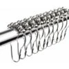 DHKLFA -- Crochets Anneaux De Rideau De Douche En Acier Inoxydable Chromé -12pcs -Wenko || Grohe || HOMCOM Soldes 86521568 1