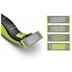 3 Lames De Rechange Pour Rasoir Philips Oneblade -Wenko || Grohe || HOMCOM Soldes 86981375 4