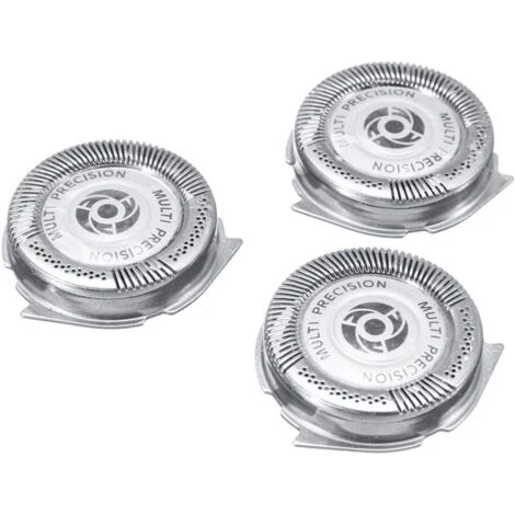 Remplacement Des Embouts De Coupe De Rechange Pour Rasoir 3 Pieces Pour Rasoir Philips Serie 5000 Sh50/51/52 Hq8 4 Remplacement Des Embouts De Coupe De Rechange Pour Rasoir 3 Pieces Pour Rasoir Philips Serie 5000 Sh50/51/52 Hq8 – Image 2