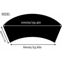 Tapis De Salle De Bain, Petit Tapi De Douche Arrondi En Quart De Cercle, Microfibre, Super Absorbant Antiderapant Tapis De Bain Confortable Paroi De Baignoire（gris） -Wenko || Grohe || HOMCOM Soldes 90034590 5