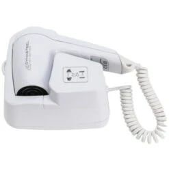 Sèche-Cheveux Mural Blanc -Wenko || Grohe || HOMCOM Soldes 90569085 4