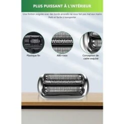 Pièce De Rechange 70S Pour Braun Rasoir Compatible Avec Les Rasoirs Series 7 799cc, 795cc, 790cc-4, 760cc, 750cc, 735s, 730 Tête De Remplacement De Rasoir UqlmT4Tap -Wenko || Grohe || HOMCOM Soldes 91096488 2