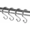 Lot De 12 Crochets En Forme De S En Métal, Résistants à La Rouille, Pour Rideaux De Douche, Ustensiles De Cuisine, Vêtements, Serviettes, Etc. (chrome) -Wenko || Grohe || HOMCOM Soldes 92841875 1