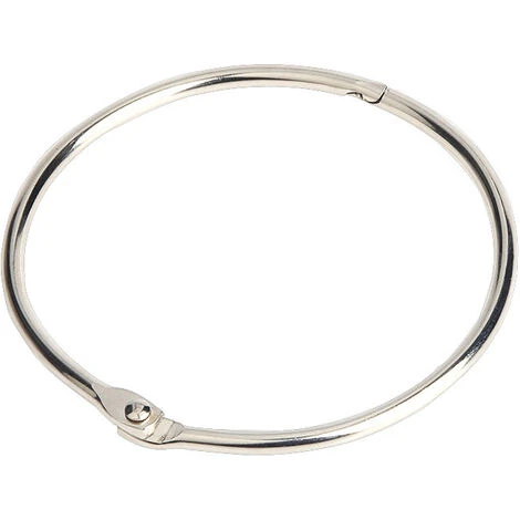 Anneau De Livre 40mm Anneau à Feuilles Mobiles Anneau D'ouverture En Métal Anneau De Livre Anneau Mobile Rideau De Douche-20pcs 3 Anneau De Livre 40mm Anneau à Feuilles Mobiles Anneau D'ouverture En Métal Anneau De Livre Anneau Mobile Rideau De Douche-20pcs