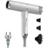 Sèche-cheveux Professionnel Avec Diffuseur, Ions De Sèche-cheveux, Sèche-cheveux Ultra-léger Et Puissant, Haute Performance Avec Conversion De Fréquence De Rayonnement Faible (argent). -Wenko || Grohe || HOMCOM Soldes 94919803 1