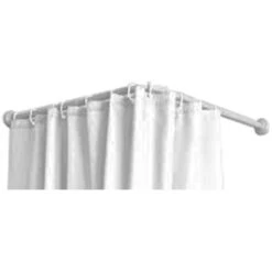 Barre Blanche Pour Rideau De 80x80cm