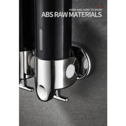 450ML Distributeur De Savon Mural, Distributeur De Savon à Mains à Une Seule Tête Distributeur Liquide Gel Douche Shampoo Pour Cuisine Salle De Bains Hotel (or) -Wenko || Grohe || HOMCOM Soldes 95536330 3