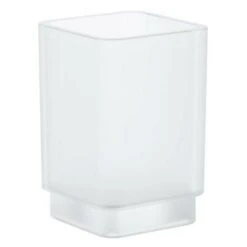 Grohe Selection Cube Verre En Cristal, Blanc Satiné DaVinci (40783000)