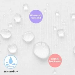 Rideau De Douche　Rideau De Douche étroit Blanc De Large Pour Les Petites Baignoires, Rideau De Salle De Bain En Tissu Polyester Hydrofuge , 80 De Largeur X 180 De Hauteur -Wenko || Grohe || HOMCOM Soldes 96338234 4