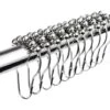 Anneau De Douche　Crochets Anneaux De Rideau De Douche En Acier Inoxydable Chromé -12pcs -Wenko || Grohe || HOMCOM Soldes 96341375 1