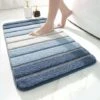 Tapis De Bain Antidérapant, Super Doux, Lavable En Machine, Absorbant, 50 X 80 Cm, (bleu) -Wenko || Grohe || HOMCOM Soldes 97244447 1
