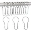 Lot De 40 Anneaux De Rideau De Douche Crochets De Suspension Pour Le Tri Et L'organisation 2 Lot De 40 Anneaux De Rideau De Douche Crochets De Suspension Pour Le Tri Et L'organisation -Wenko || Grohe || HOMCOM Soldes 97835803 1