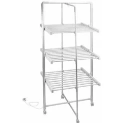 Sèche-linge à Tour électrique Sèche-linge Pliable 300W -Wenko || Grohe || HOMCOM Soldes 98534066 4