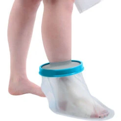 Protection De Douche Pied Bandage Anti-dérapant Protection étanche Réutilisable Platre Protège Les Pieds Pendant Le Bain (pieds D'enfants)
